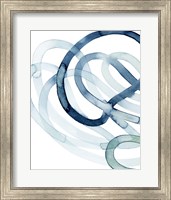 Framed 'Lazuli III' border=