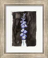 Framed Blue Delphinium I