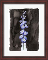 Framed Blue Delphinium I
