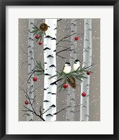 Birch Birds I Framed Print