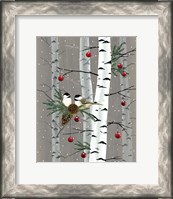 Framed Birch Birds II