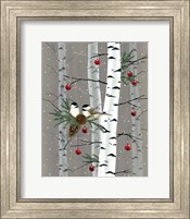 Framed Birch Birds II