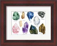 Framed Healing Crystals III
