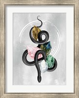 Framed Crystalline Serpent I