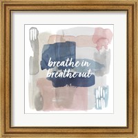 Framed Calm Watercolor I