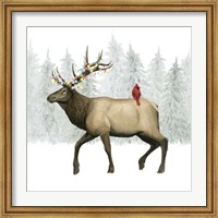 Framed Festive Forest I