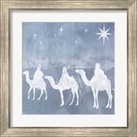 Framed 'Star of Bethlehem II' border=