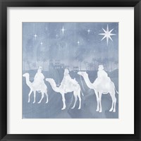 Framed 'Star of Bethlehem II' border=