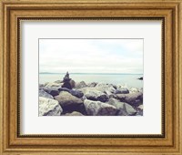 Framed Bay Rocks IV