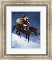 Framed Cowboy Christmas