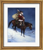 Framed Cowboy Christmas