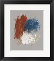 Framed Primary Color Study II
