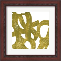 Framed Olive Helix II