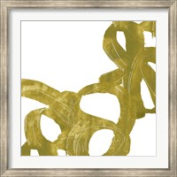Framed Olive Helix VI
