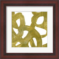 Framed Olive Helix VIII