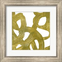 Framed Olive Helix VIII
