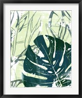 Framed Palm Pastiche I