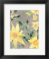 Framed Narcissus Fresco I