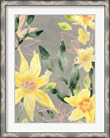 Framed Narcissus Fresco I