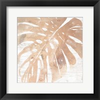 Framed Neutral Palm Fossil I
