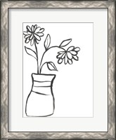 Framed Budding Vase I