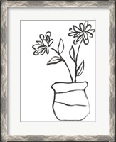 Framed Budding Vase II