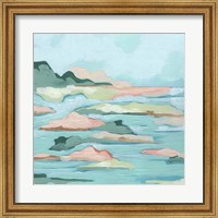 Framed Seafoam Coast I