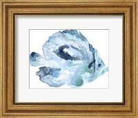 Framed Blue Ocean Fish I