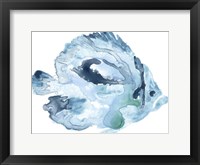 Framed Blue Ocean Fish I