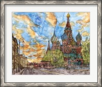 Framed Russia Temple I