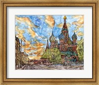 Framed Russia Temple I
