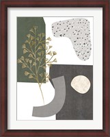 Framed Gold Ginkgo II