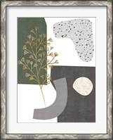 Framed Gold Ginkgo II