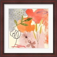 Framed Flower Shimmer IV