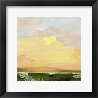 Framed Wetland Sunrise II