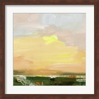 Framed Wetland Sunrise II