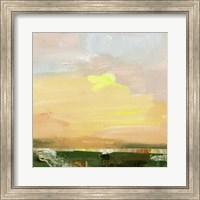 Framed Wetland Sunrise II