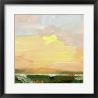 Framed Wetland Sunrise II