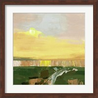 Framed Wetland Sunrise IV