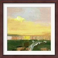 Framed Wetland Sunrise IV