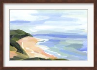 Framed Pastel Coastline II