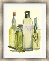 Framed Olive Oil Set I