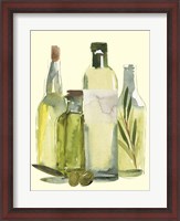 Framed Olive Oil Set I