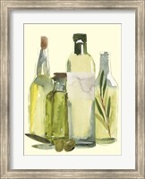 Framed Olive Oil Set I