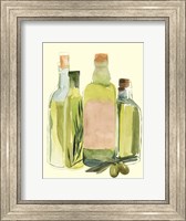 Framed Olive Oil Set II