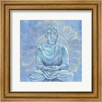 Framed Buddha on Blue I