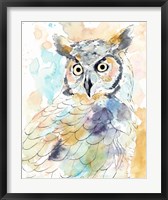 Framed Owl Majestic II