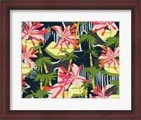 Framed Bamboo Honeysuckle I