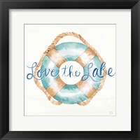 Framed Lake Love VI