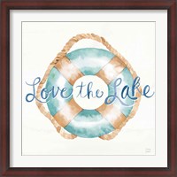 Framed Lake Love VI
